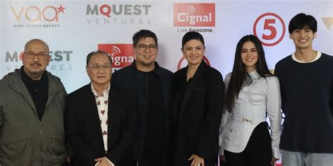 Aga Muhlach, family ink contract with TV5, Viva .